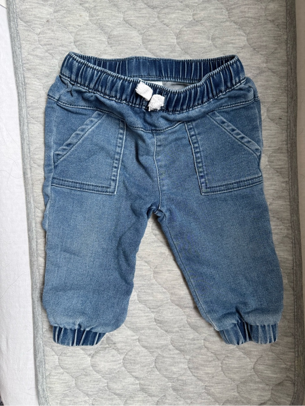 Cat & Jack Soft Denim Joggers | 3-6 Months